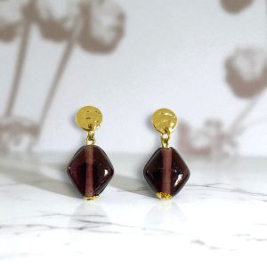 boucles-doreilles-losange-violet