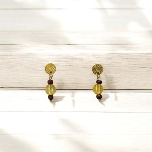 mini-clous-doreilles-jaune-marron