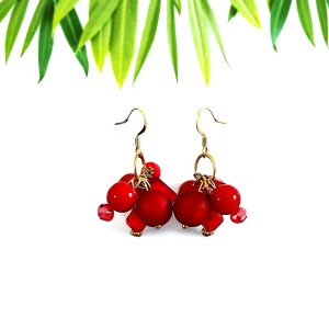 boucles-doreilles-grappe-rouges