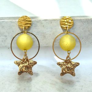 clous-doreilles-jaune-etoile