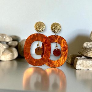 boucles-doreilles-ovale-marron-flamme
