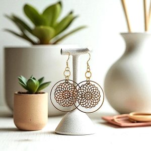 pendantes-dorees-rosace