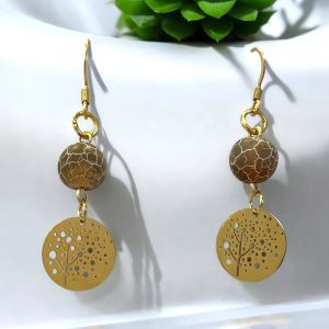 pendantes-olivier-agate-marron