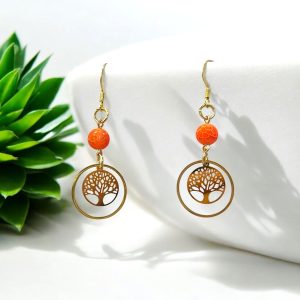pendantes-orange-arbre-de-vie