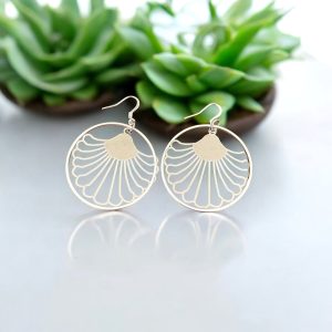 pendantes-cercle-coquille-argent