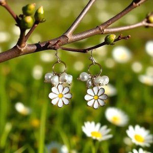 pendantes-marguerite-blanches
