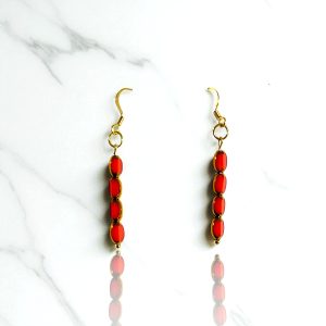 pendantes-orange-et-dorées