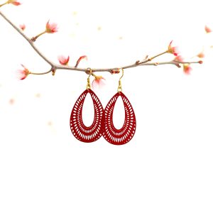 boucles-doreilles-rouges-ovales