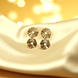 boucles-doreilles-fleurs-or