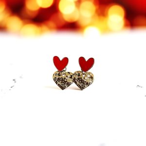 boucles-doreilles-coeurs-rouge